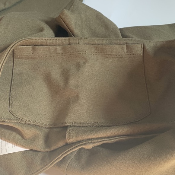 Fabletics Flare Pant, olive, athleisure, athletic, sporty, medium - Picture 5 of 7